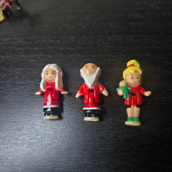 Vintage Polly Pocket Bluebird 1993 Holiday Toy Shop Replacement Figures - Picture 4 of 7